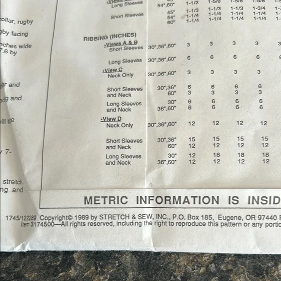 Men's Rugby Shirt Sewing Pattern - Picture 5 of 8